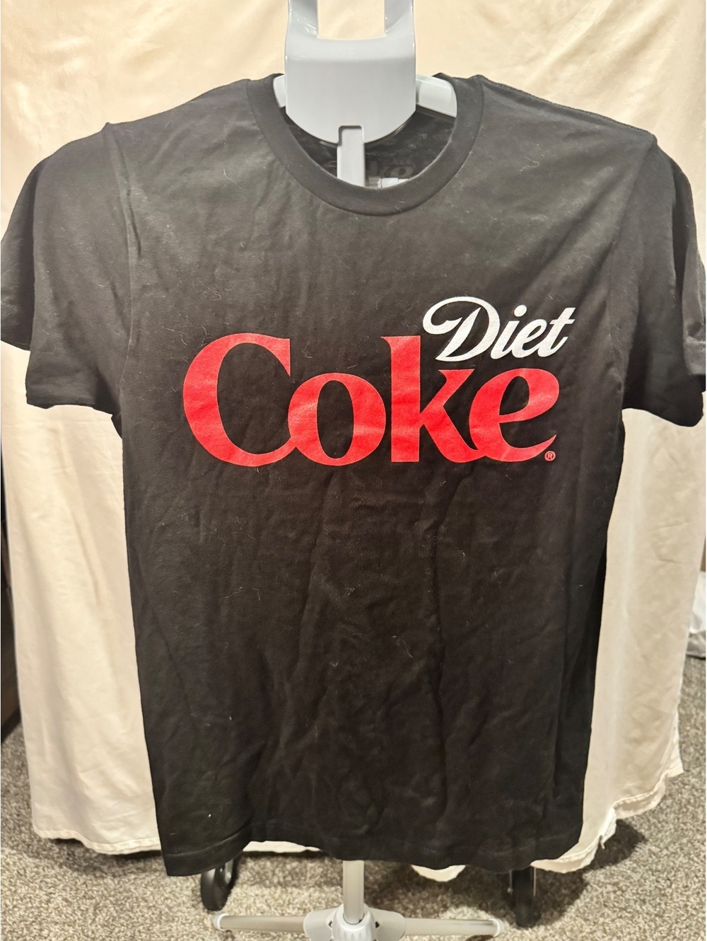Classic Diet Coke Black T-Shirt Size S - New With Tags